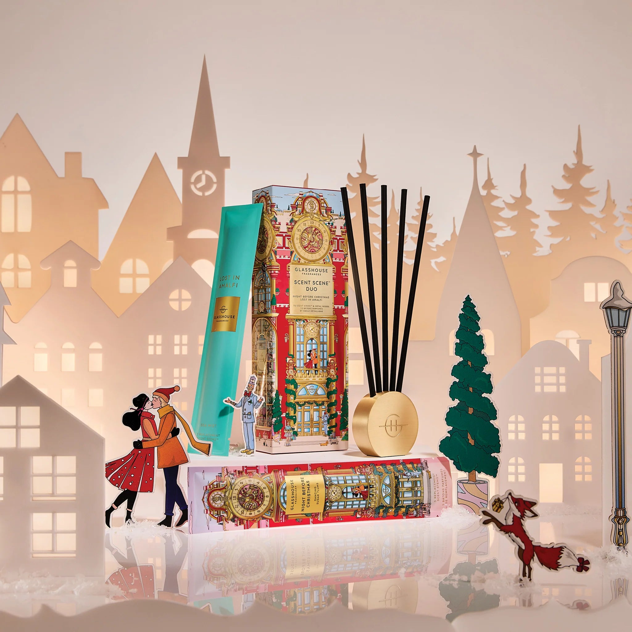 Scent Scene™ Duo – Assorted Fragrances | Reed diffuser | LOSHEN & CREM