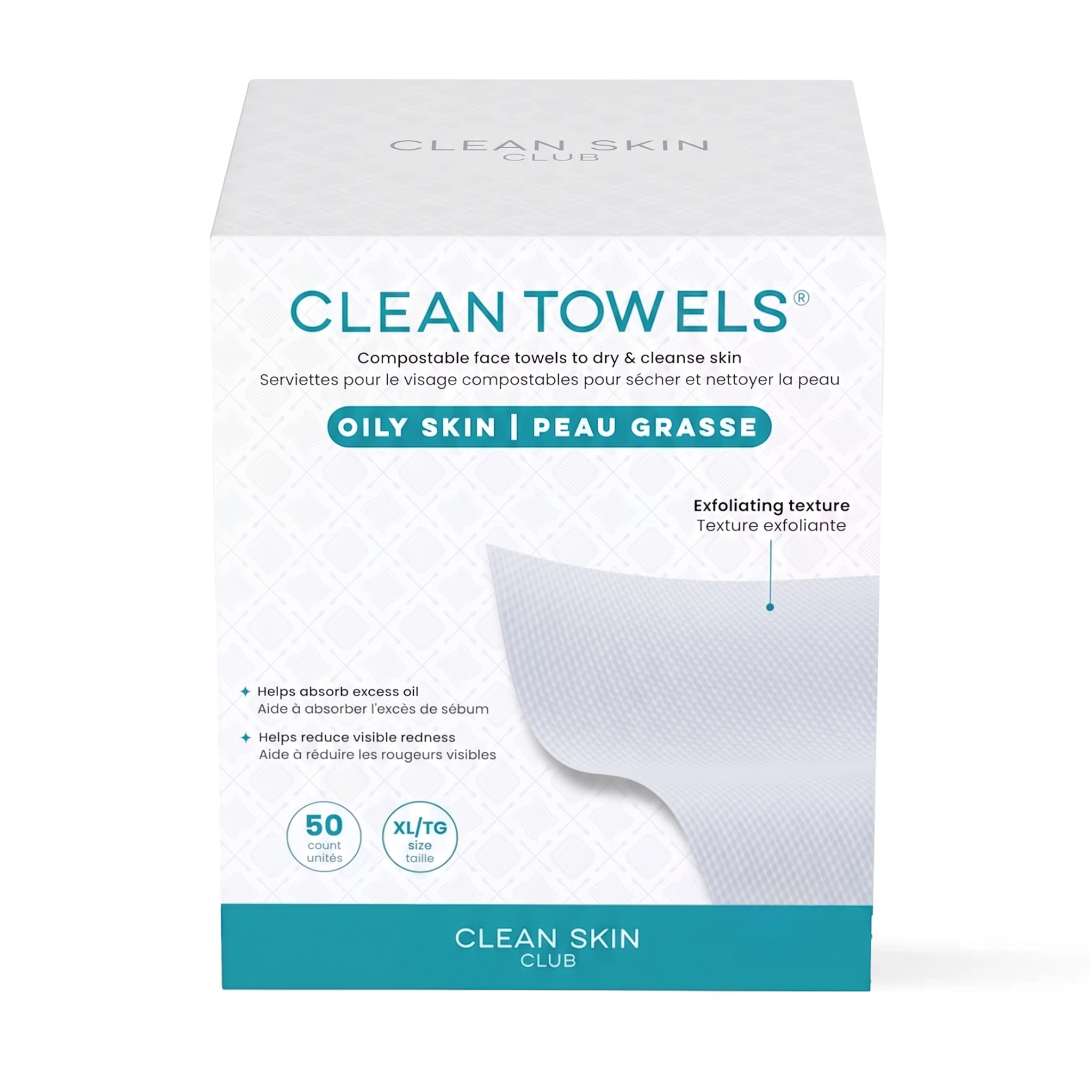 Clean Skin Club Clean Towels® Oily Skin