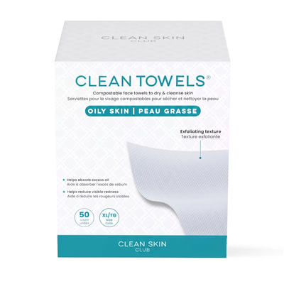 Clean Skin Club Clean Towels® Oily Skin | Cleansing - Wipes | LOSHEN & CREM