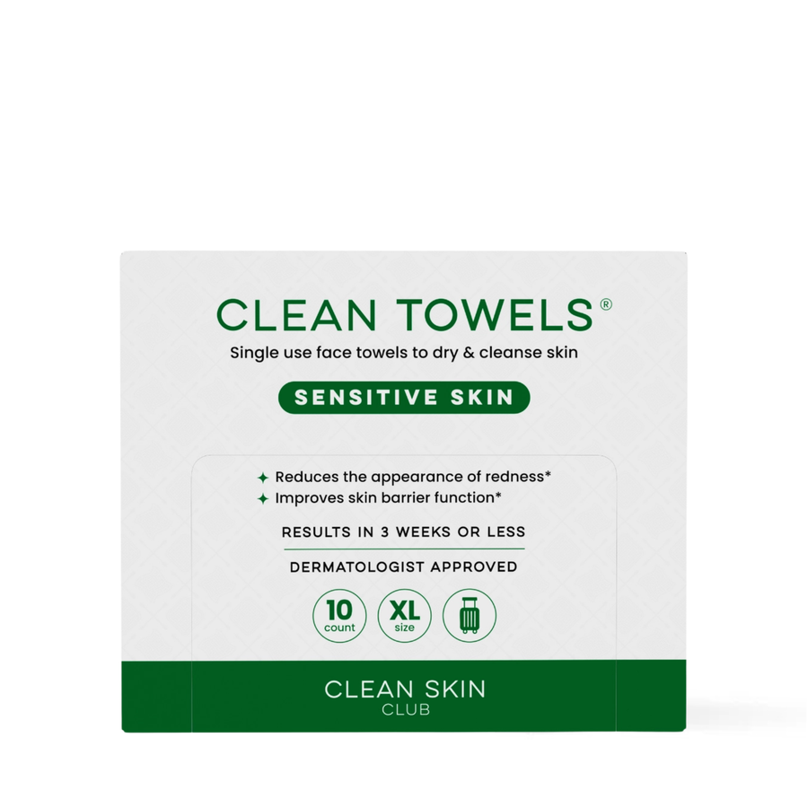 Clean Skin Club Clean Towels® Sensitive Skin