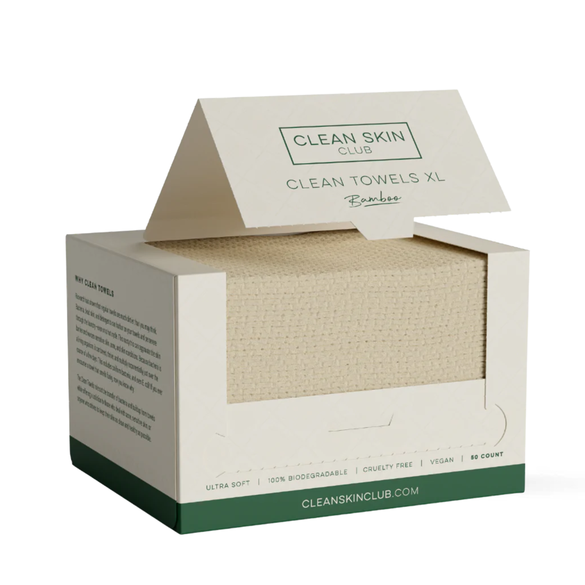 Clean Towels XL | Cleansing - Wipes | LOSHEN & CREM