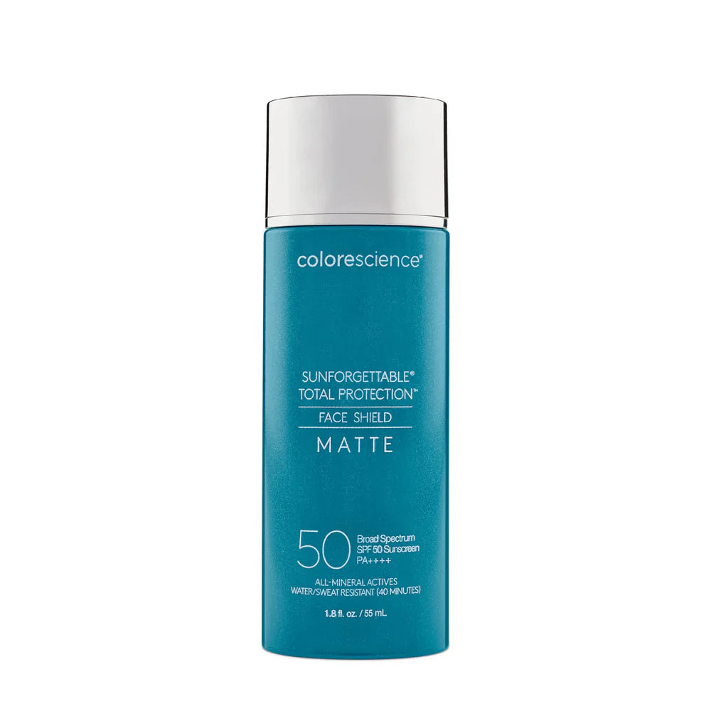 SUNFORGETTABLE® TOTAL PROTECTION® FACE SHIELD MATTE SPF50 | Mineral sun protection | LOSHEN & CREM