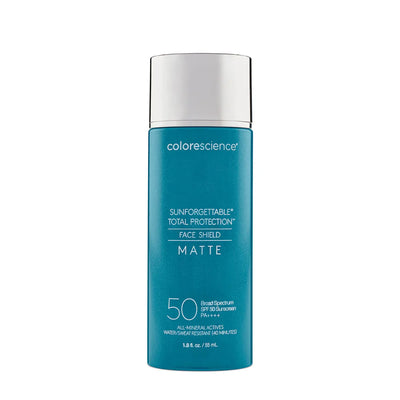 SUNFORGETTABLE® TOTAL PROTECTION® FACE SHIELD MATTE SPF50 | Mineral sun protection | LOSHEN & CREM