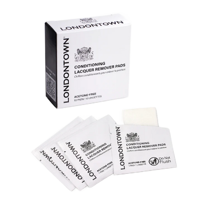 CONDITIONING LACQUER REMOVER PADS | Nail Polish Remover | LOSHEN & CREM