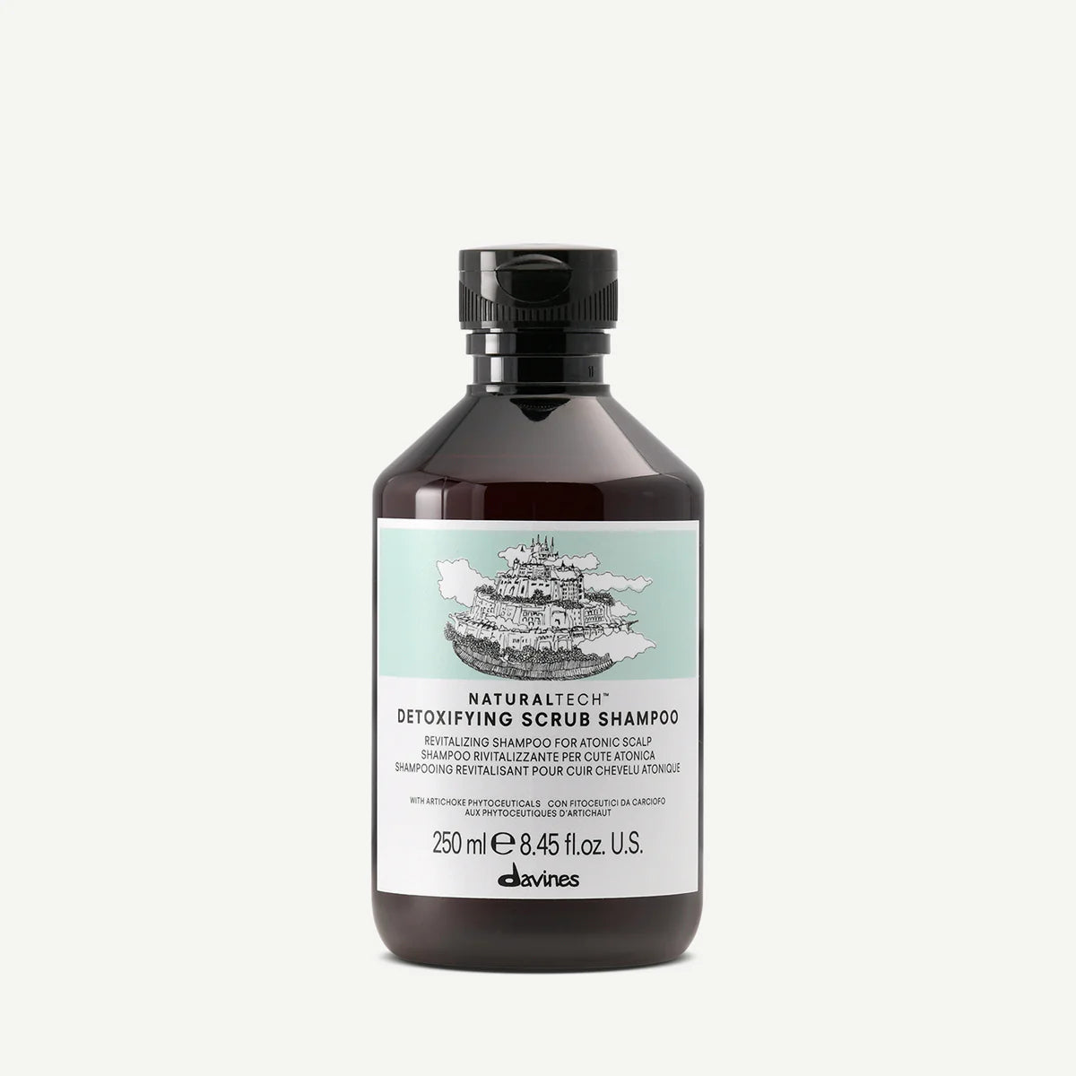 Davines Naturaltech Detoxifying Scrub Shampoo | Oily scalp shampoo | LOSHEN & CREM