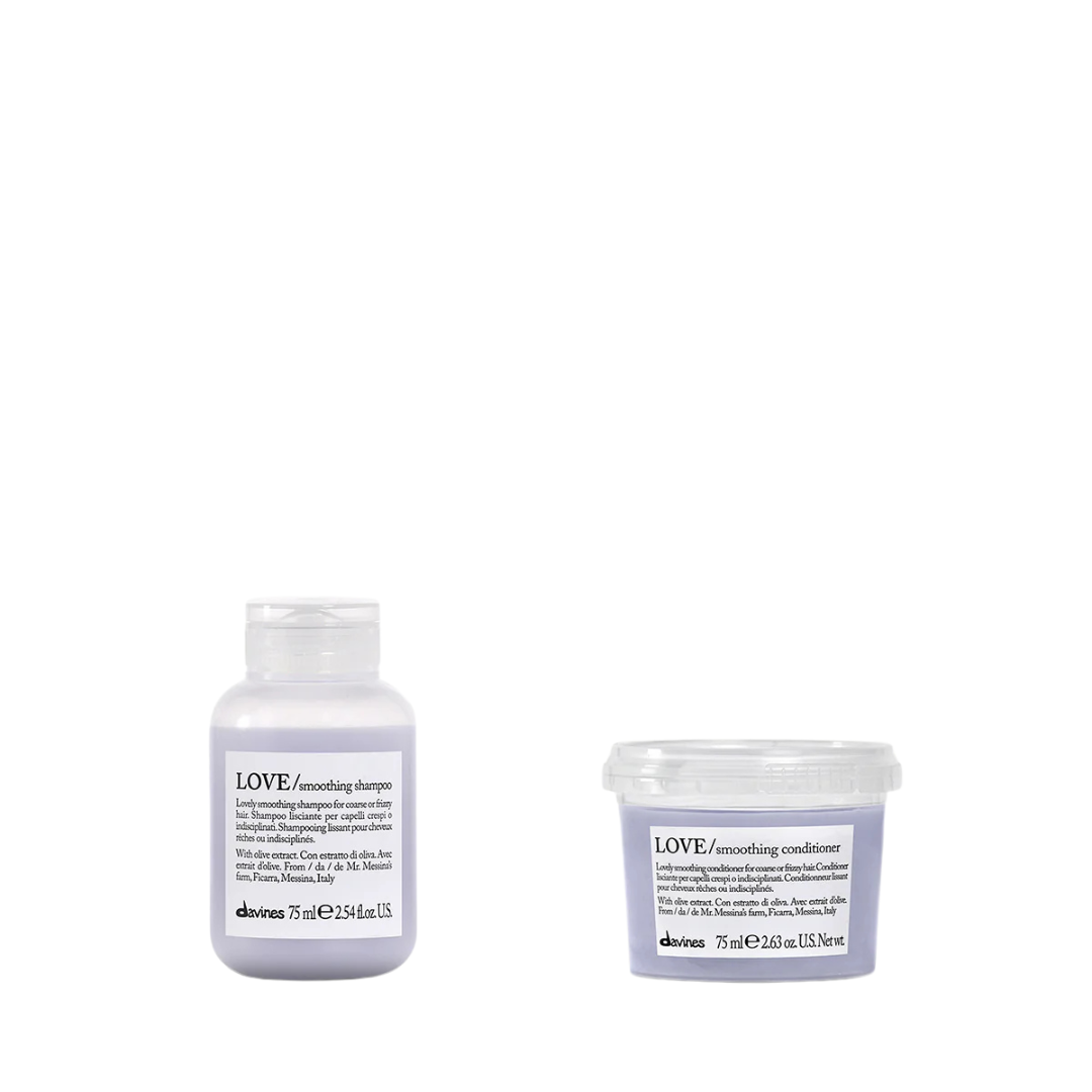 Davines LOVE Smoothing Travel Set