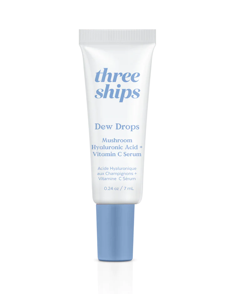THREE SHIPS Dew Drops Mushroom Hyaluronic Acid + Vitamin C Serum