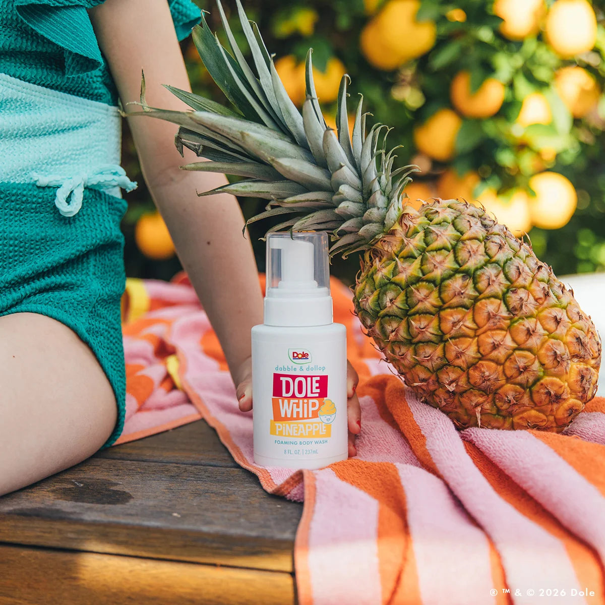 Dabble & Dollop x Dole Whip Foaming Body Wash
