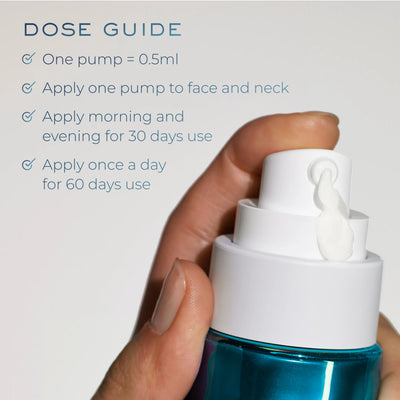Lotion-like texture of Element Eight O2 Vitamin C Serum