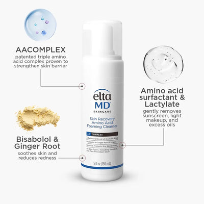 EltaMD Skin Recovery Amino Acid Foaming Cleanser | Cleansing - Foam | LOSHEN & CREM