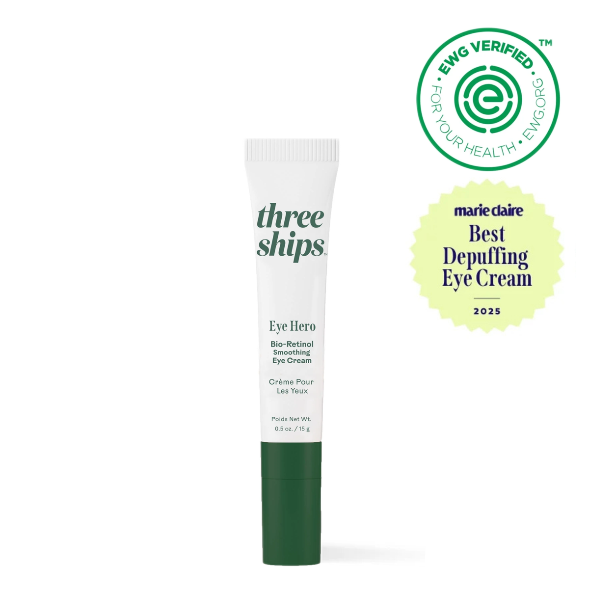 Three Ships EyeHero Bio-Retinol Smoothing Eye Cream win