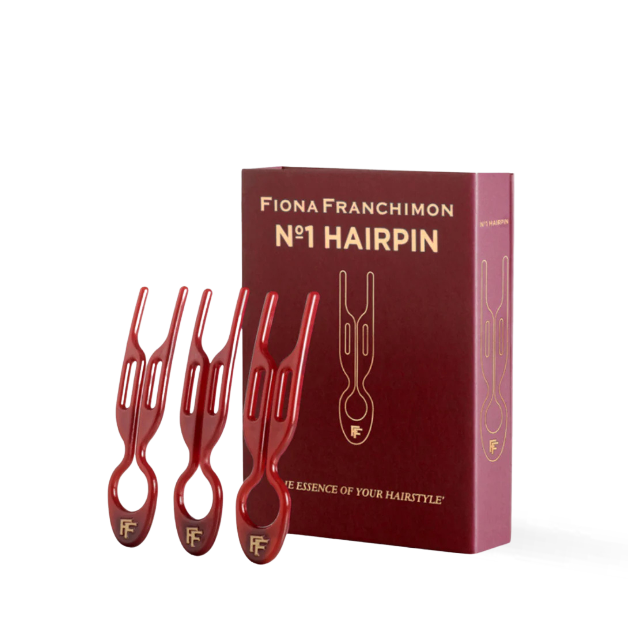 Fiona Franchimon | Nº1 HAIRPIN - Ruby Red | Accessories - French pin | LOSHEN & CREM