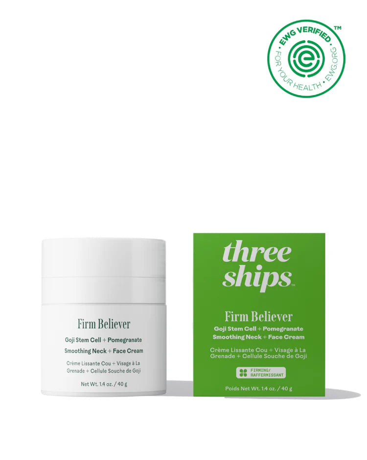 FIRM BELIEVER GOJI STEM CELL + POMEGRANATE SMOOTHING NECK AND +FACE CREAM | Firming | Lifting cream | LOSHEN & CREM