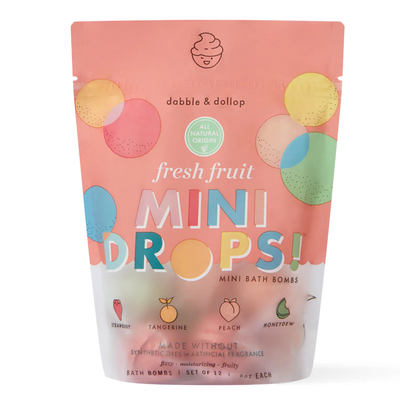 Fresh Fruit Mini Bath Bombs