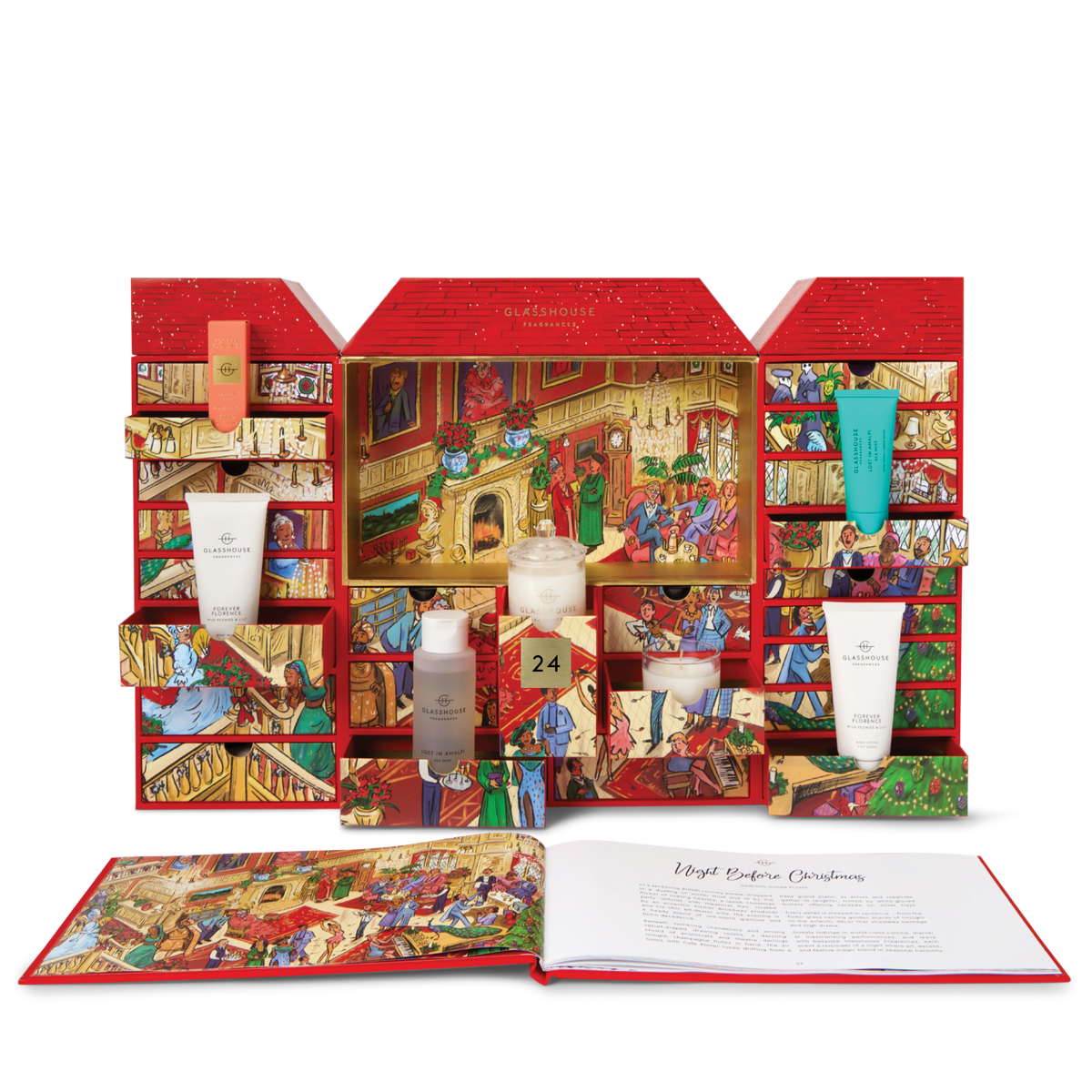 CALENDRIER DE L'AVENT 24 JOURS DE NOËL