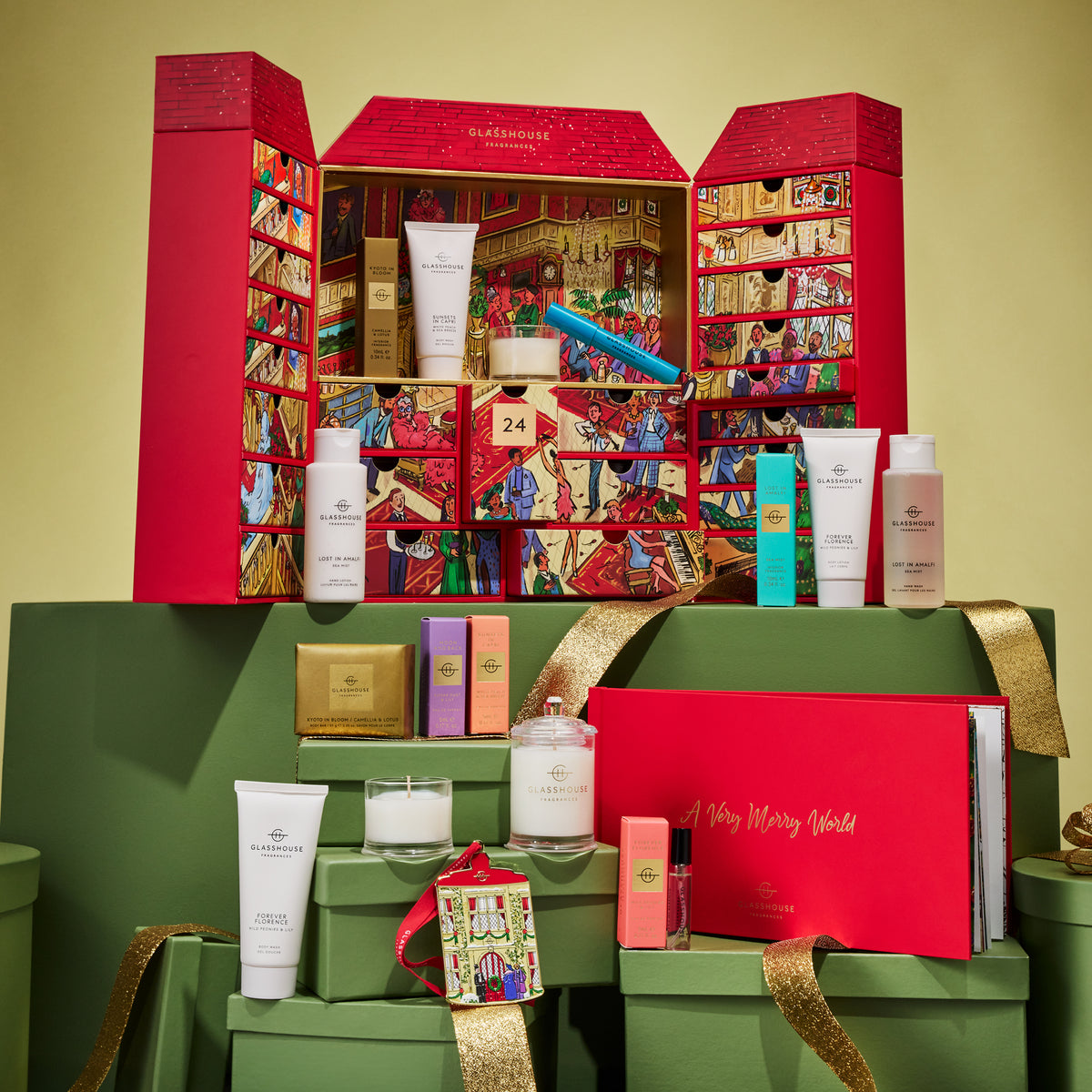 CALENDRIER DE L'AVENT 24 JOURS DE NOËL