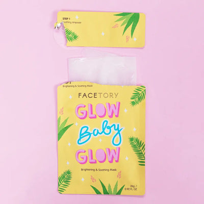 GLOW BABY GLOW - BRIGHTENING + SOOTHING MASK | Sheet mask | LOSHEN & CREM