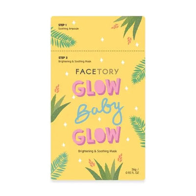 GLOW BABY GLOW - BRIGHTENING + SOOTHING MASK | Sheet Mask | LOSHEN & CREM