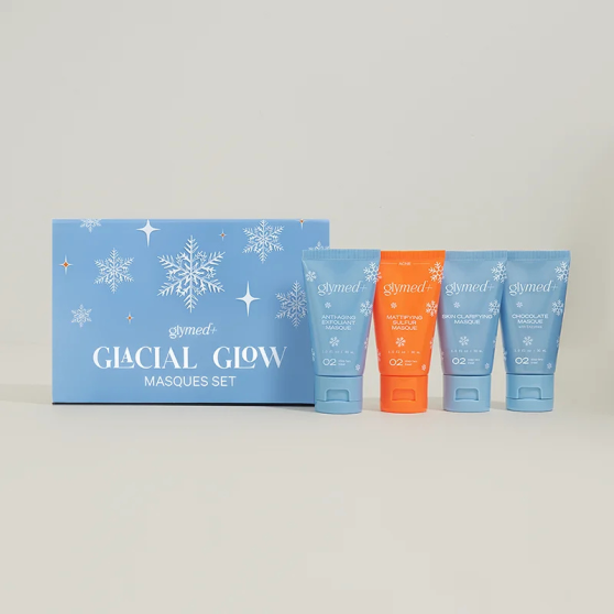 Glymed Plus Glacial Glow Masques Set