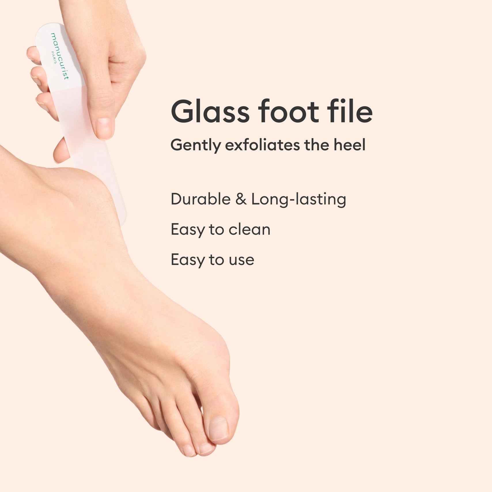 Glass Foot File | Tools - Foot file | LOSHEN & CREM