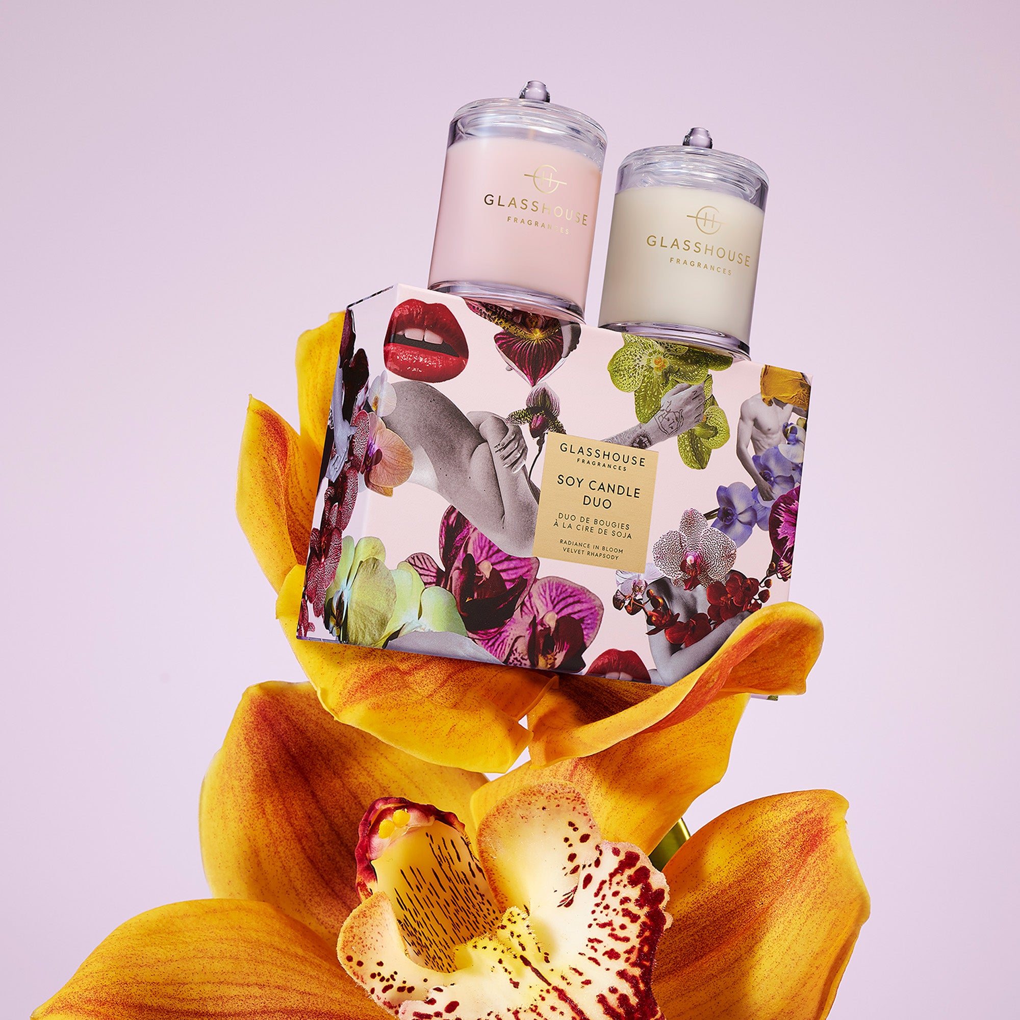 Radiance in Bloom - Candle Duo Set | Sets - Candle | LOSHEN & CREM