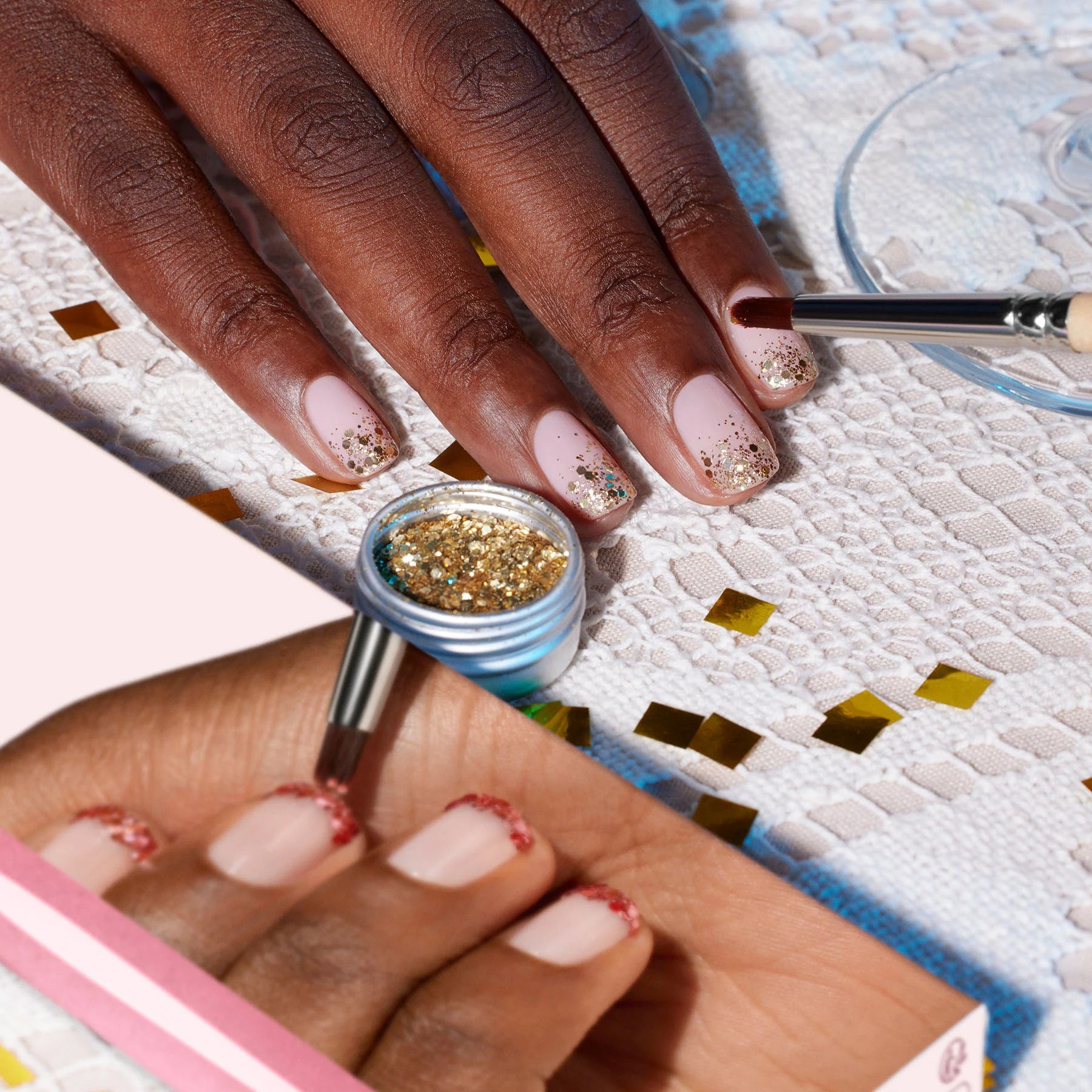 Let's Shine Glitter Brush