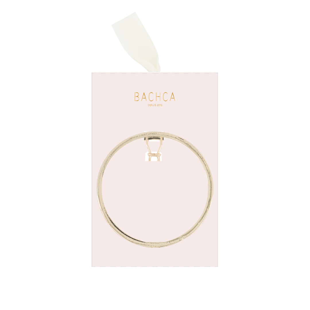 Golden Round Barrette | Hair clips | LOSHEN & CREM