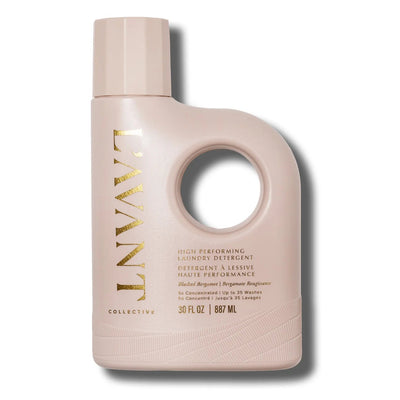 Beige bottle with circular design on a white background