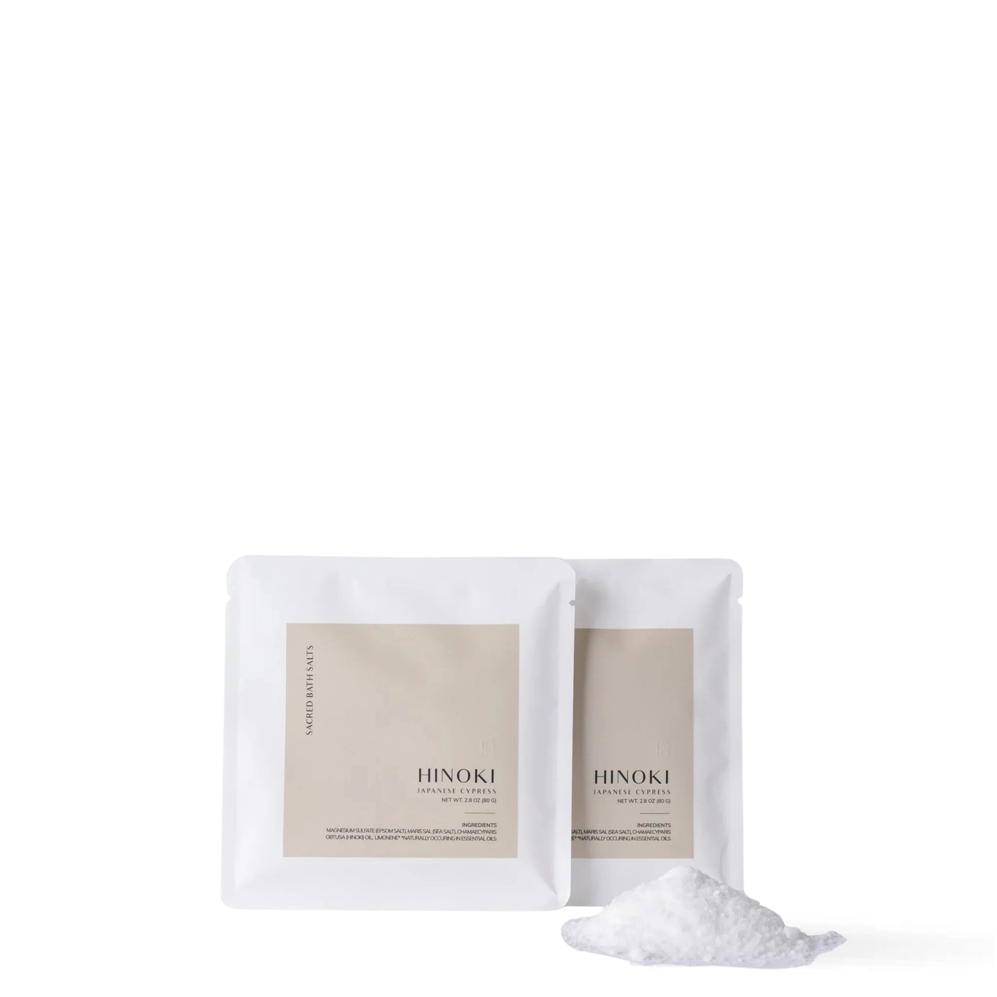 Cedar & Myrrh Hinoki Bath Salt