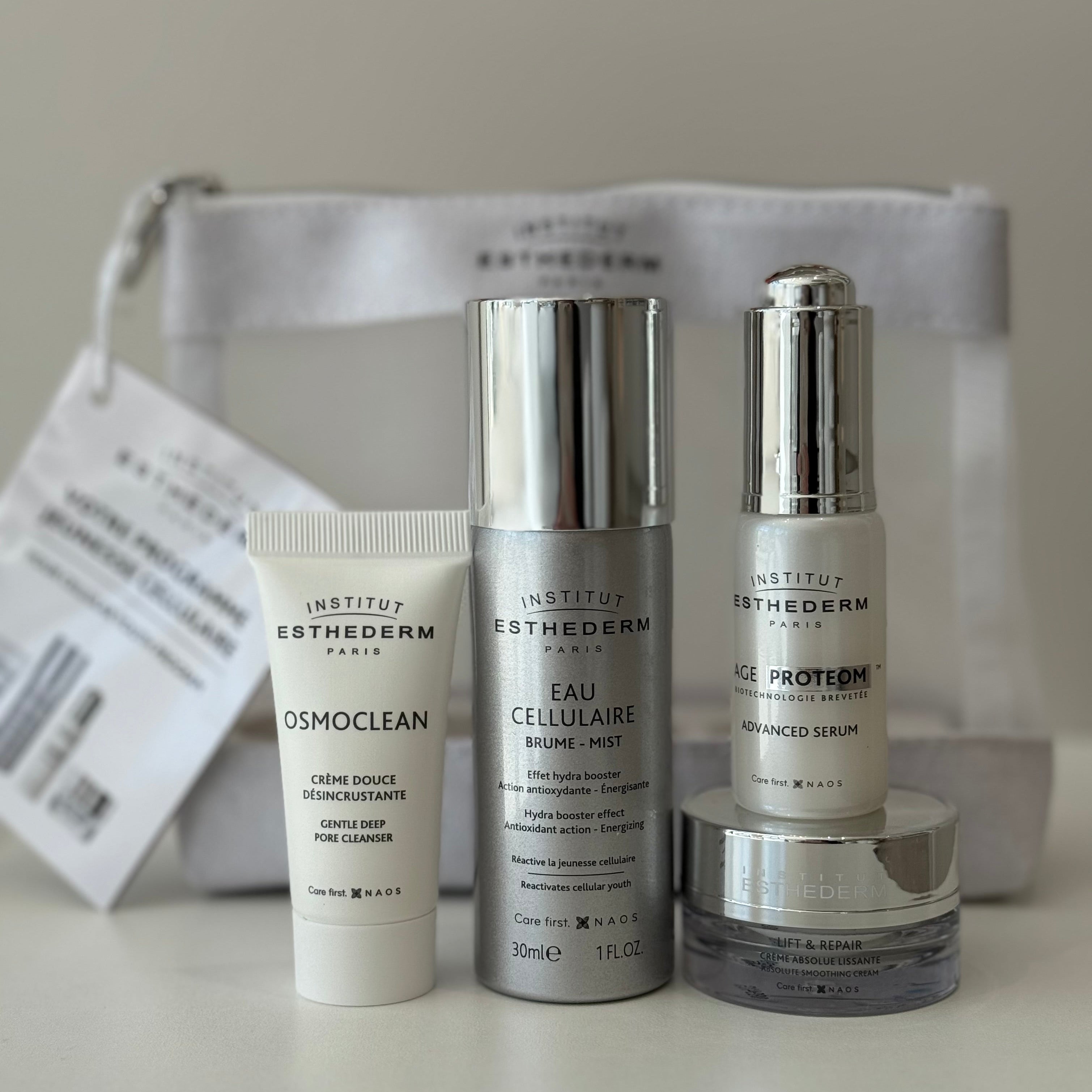 Cellular Youth Program Pouch | Skincare travel kit | LOSHEN & CREM
