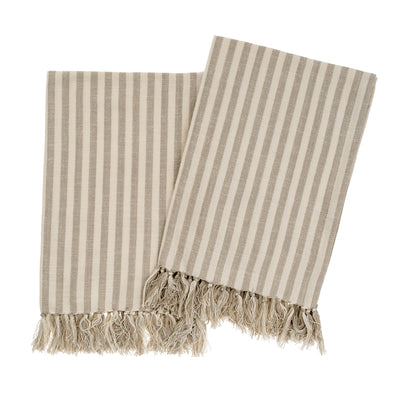 Indaba Bengal Stripe Hammam Hand Towels
