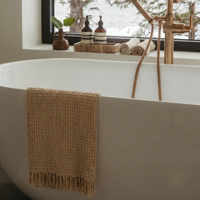 Indaba Waffle Bath Towel