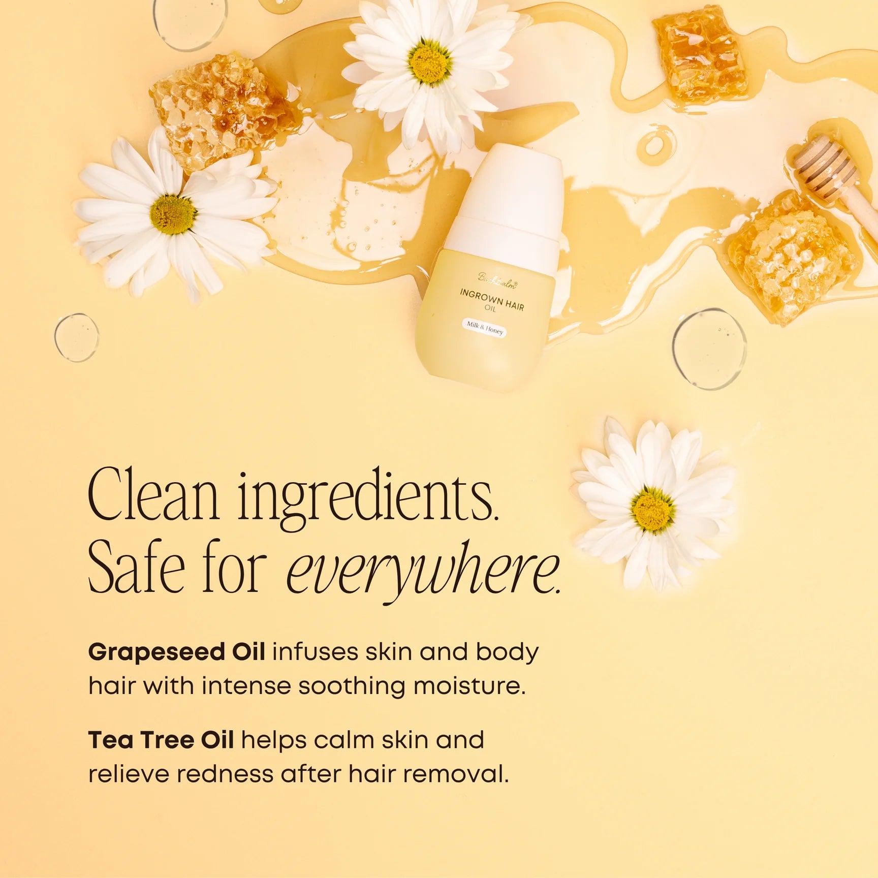 Ingrown Hair Exfoliating Scrub – Milk & Honey | Exfoliant - Scrub | LOSHEN & CREM