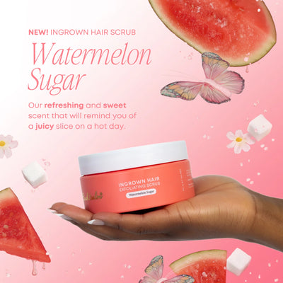 Ingrown Hair Exfoliating Scrub – Watermelon Sugar | Exfoliant - Scrub | LOSHEN & CREM