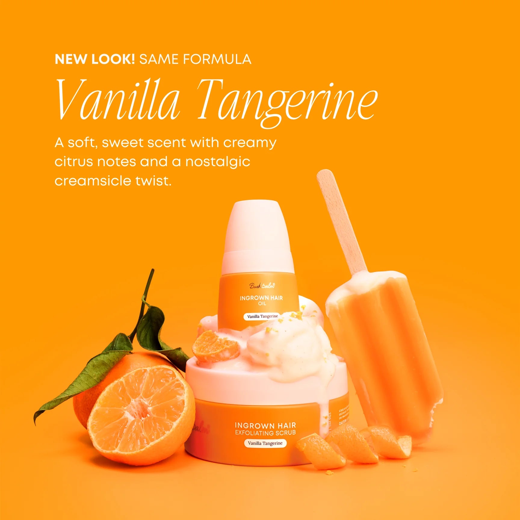 Ingrown Hair Oil – Vanilla Tangerine | Body - Ingrown solution | LOSHEN & CREM