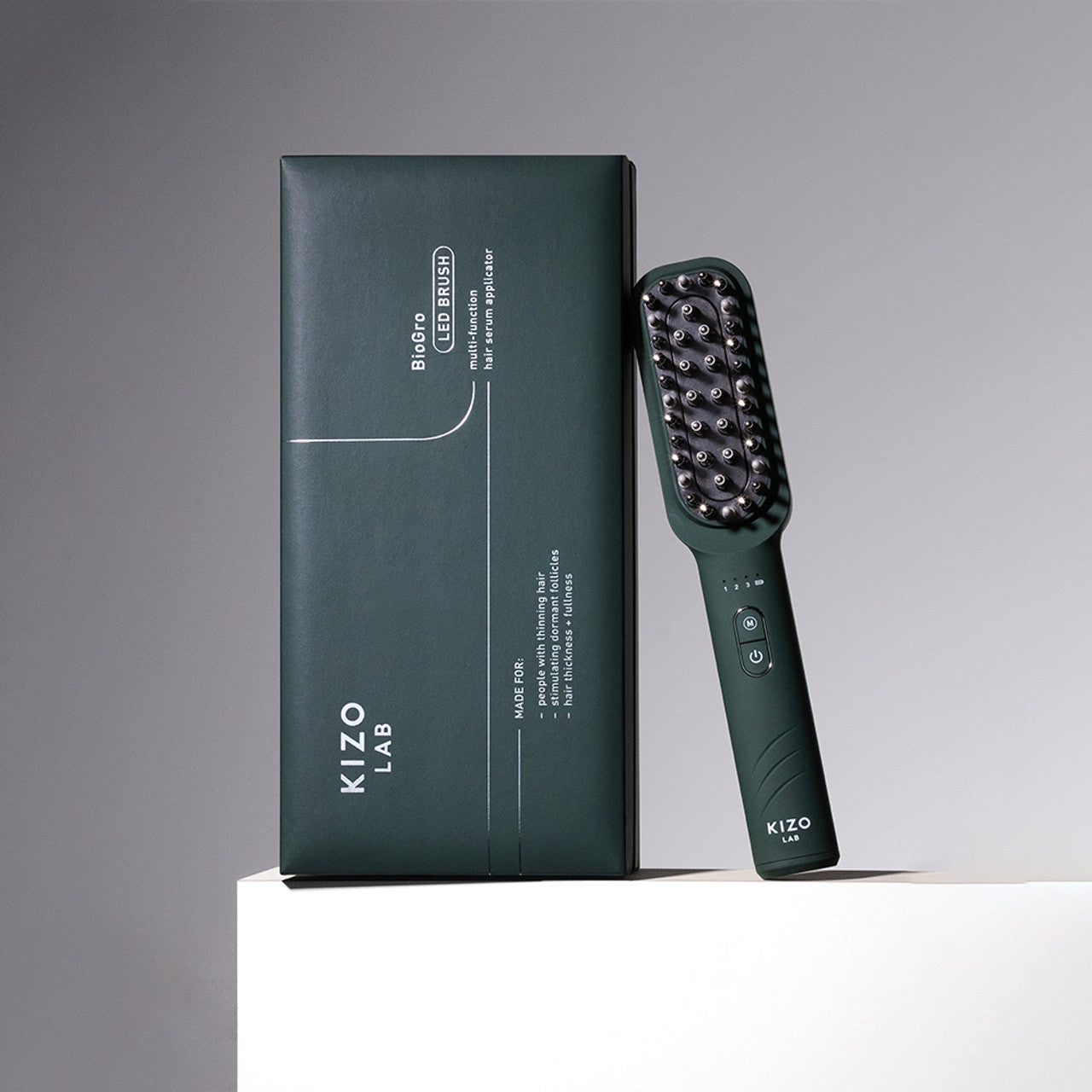 Kizo Lab BioGro LED Brush | Hair loss | LOSHEN & CREM