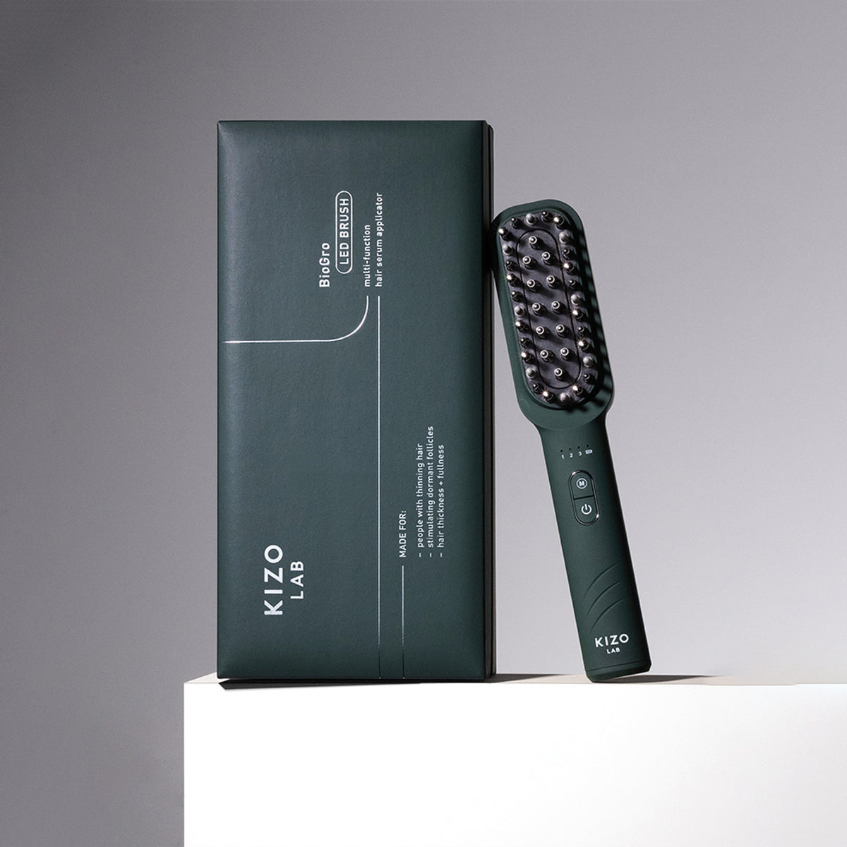 Kizo Lab BioGro LED Brush | Tools - Hair brush | LOSHEN & CREM