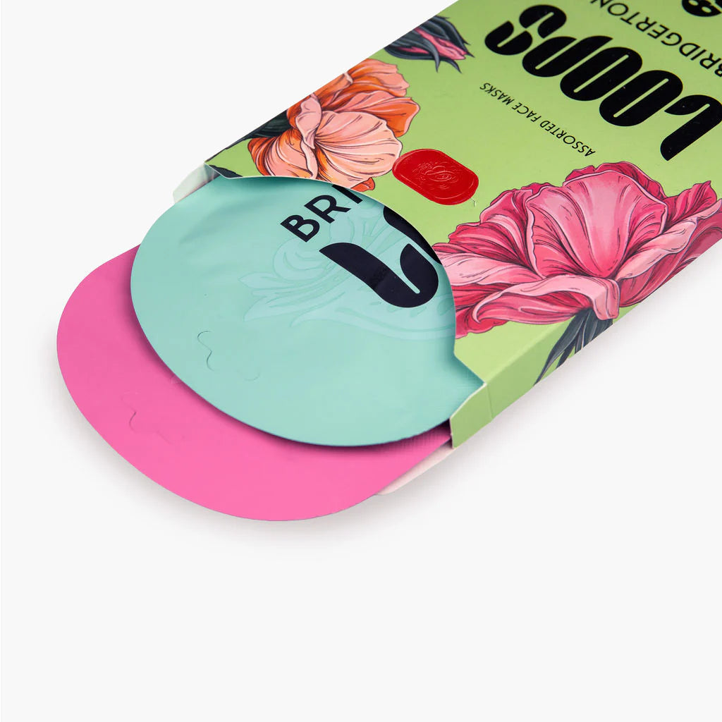 LOOPS x Bridgerton: The Garden | Mask - Biocellulose | LOSHEN & CREM
