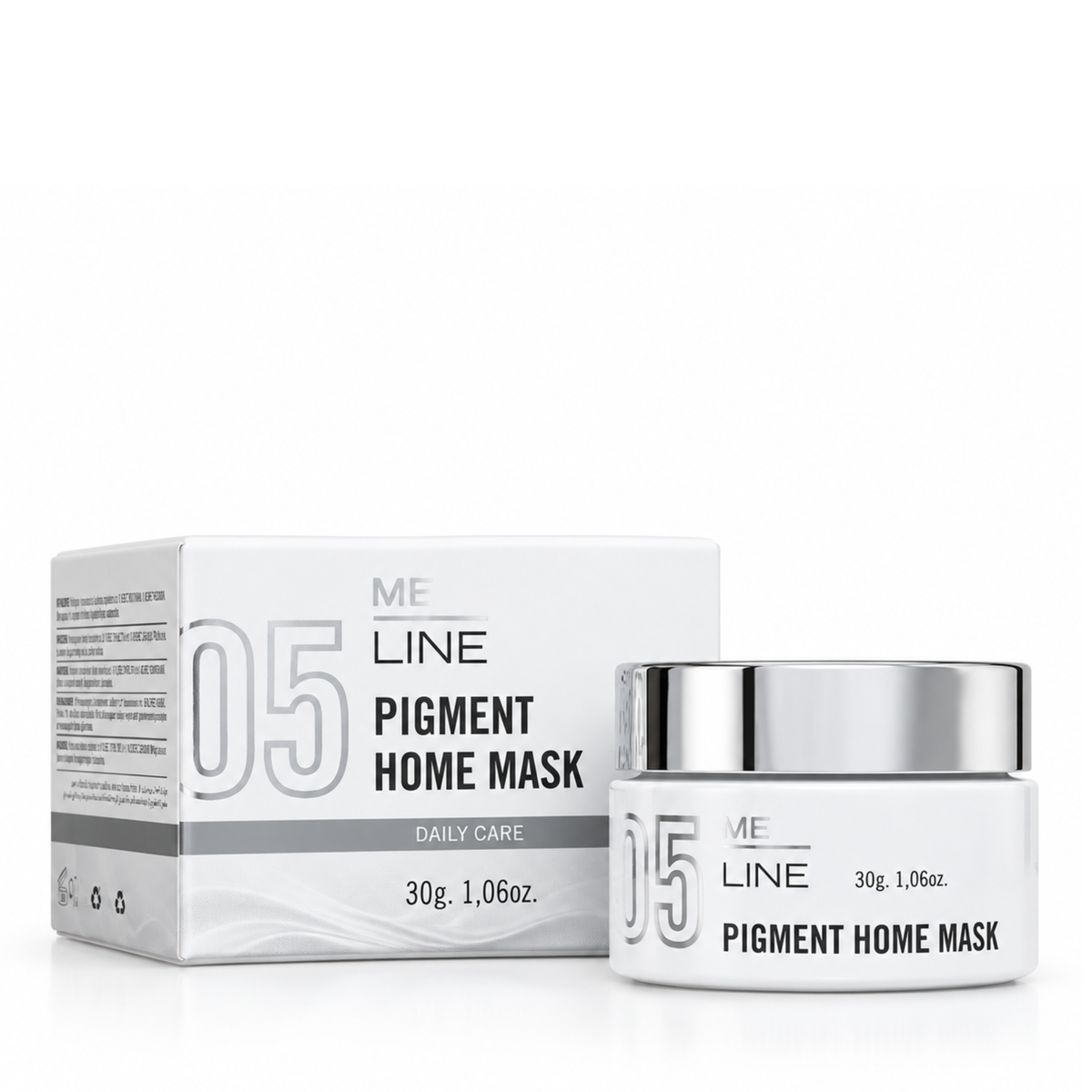 MeLine 05 Pigment Home Mask 30 g clay mask for dark spots, uneven pigmentation and sun-exposed skin