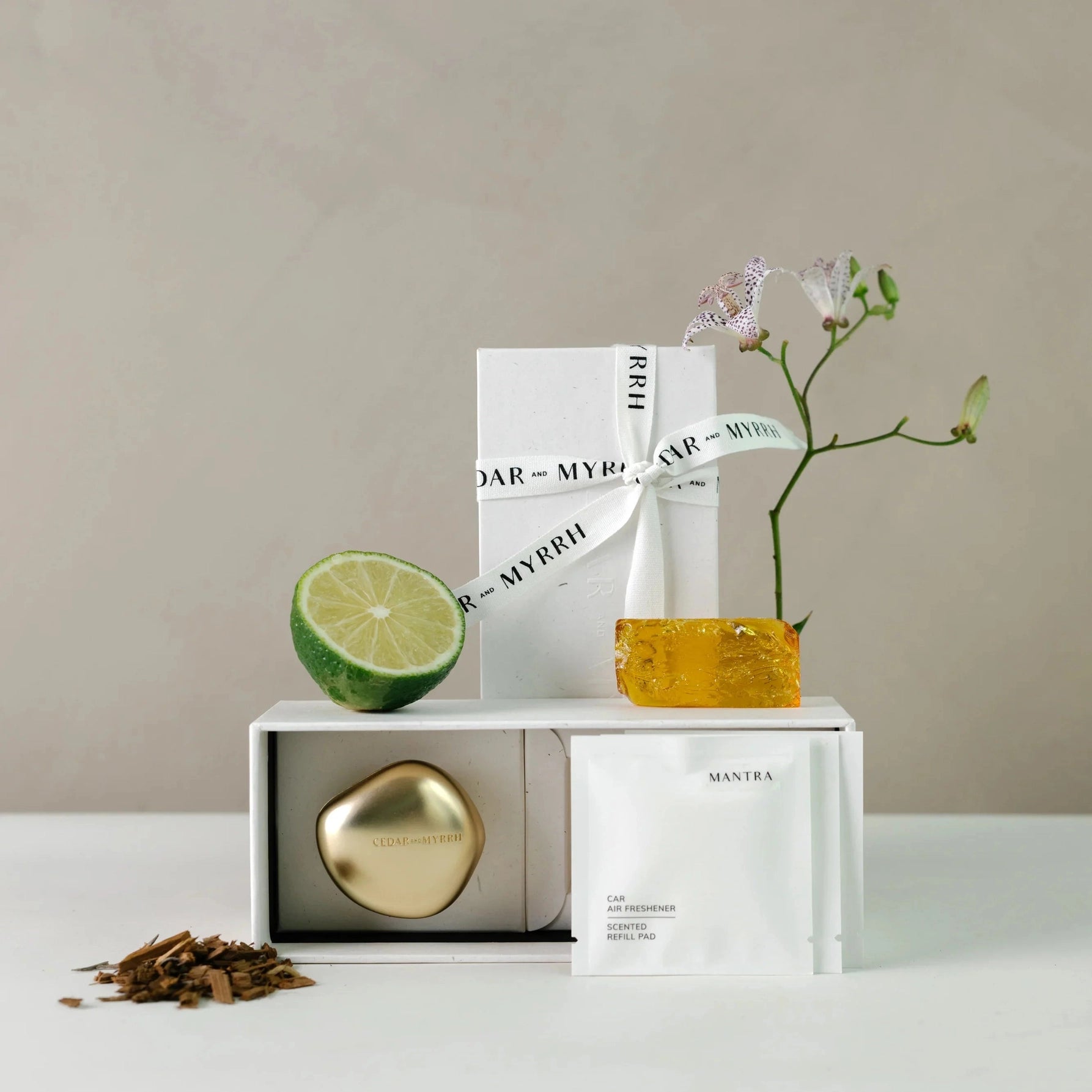 Cedar & Myrrh Car Air Freshener