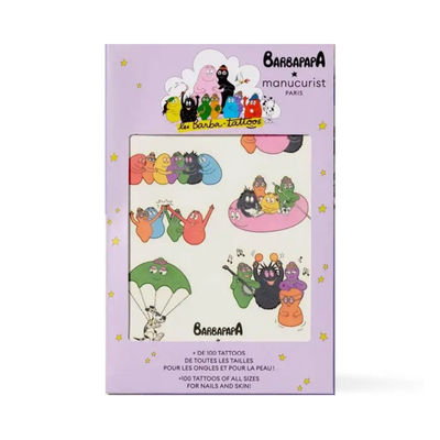 Manucurist x Barbapapa Temporary Tattoos | Body - Temporary Tattoos | LOSHEN & CREM