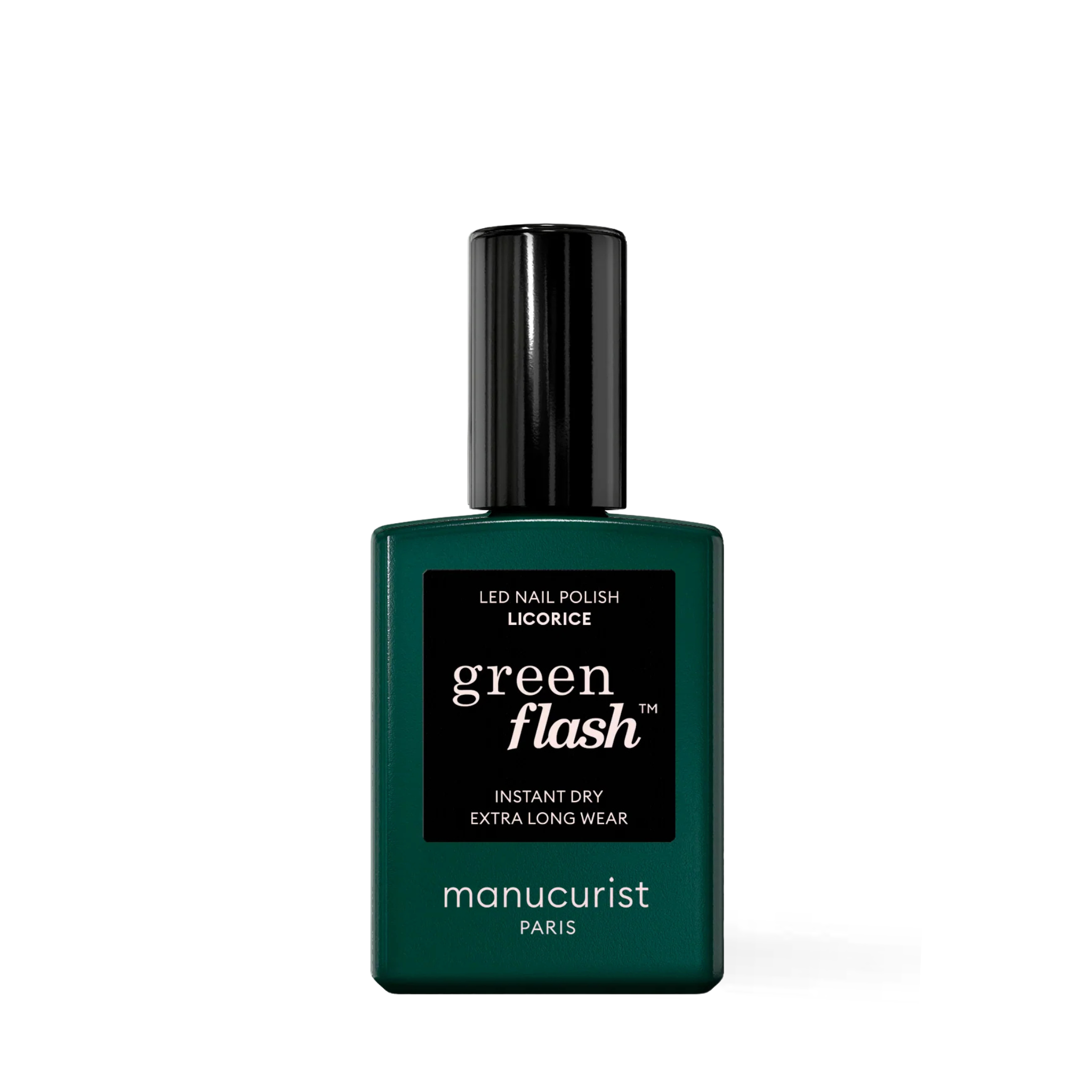 Flash LED vert semi-permanent™ - Noir
