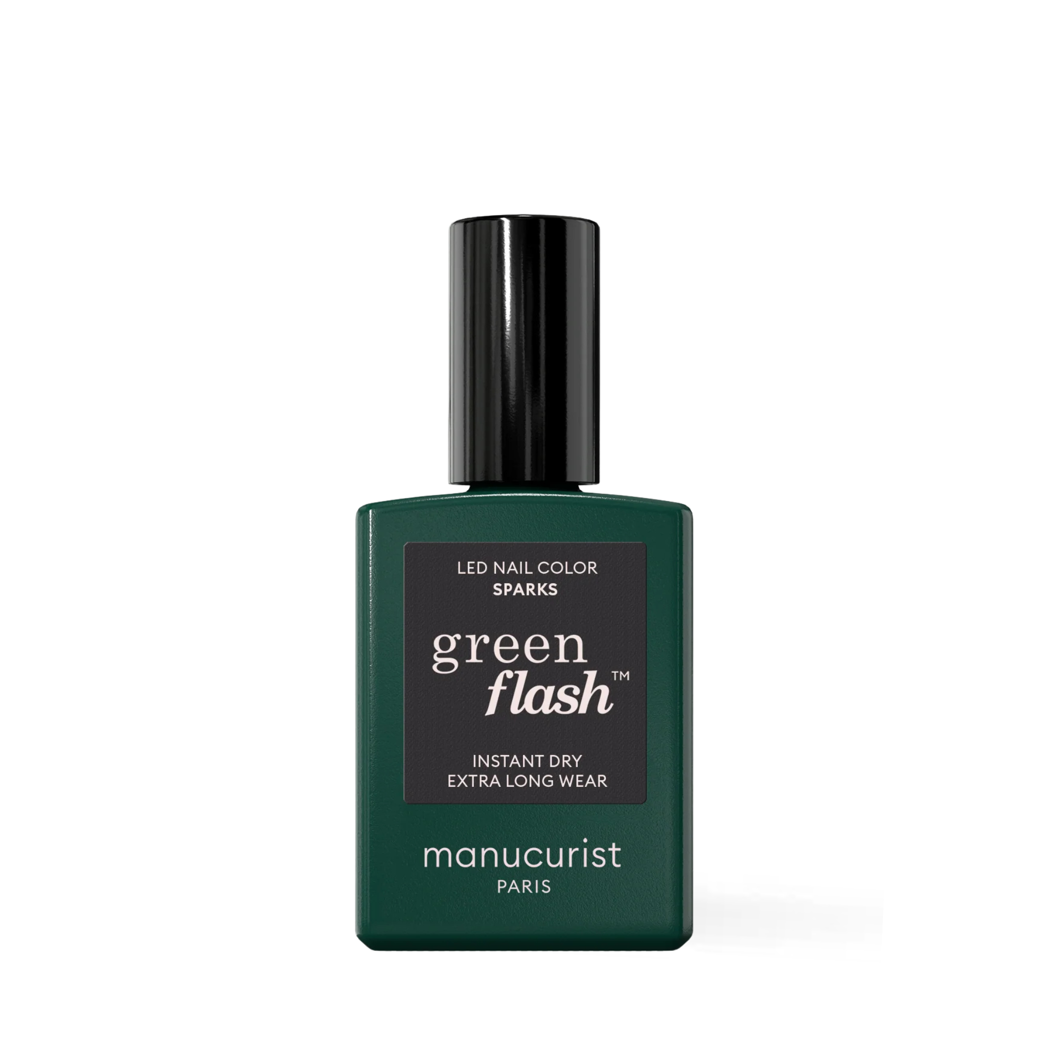 Flash LED vert semi-permanent™ - Noir