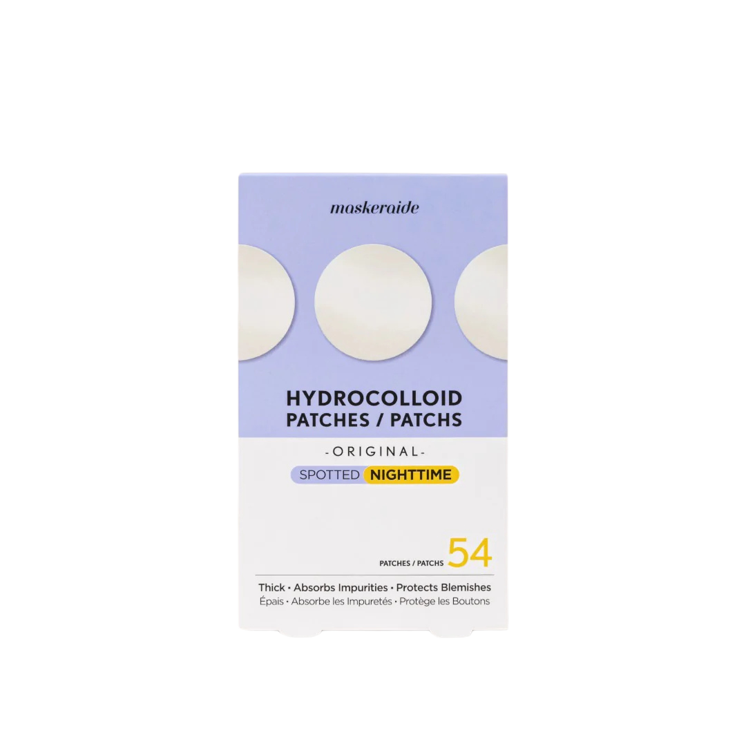 SPOTTED NIGHTTIME HYDROCOLOID ANTI-BLEMISH PATCHES | Pimple patch | LOSHEN & CREM