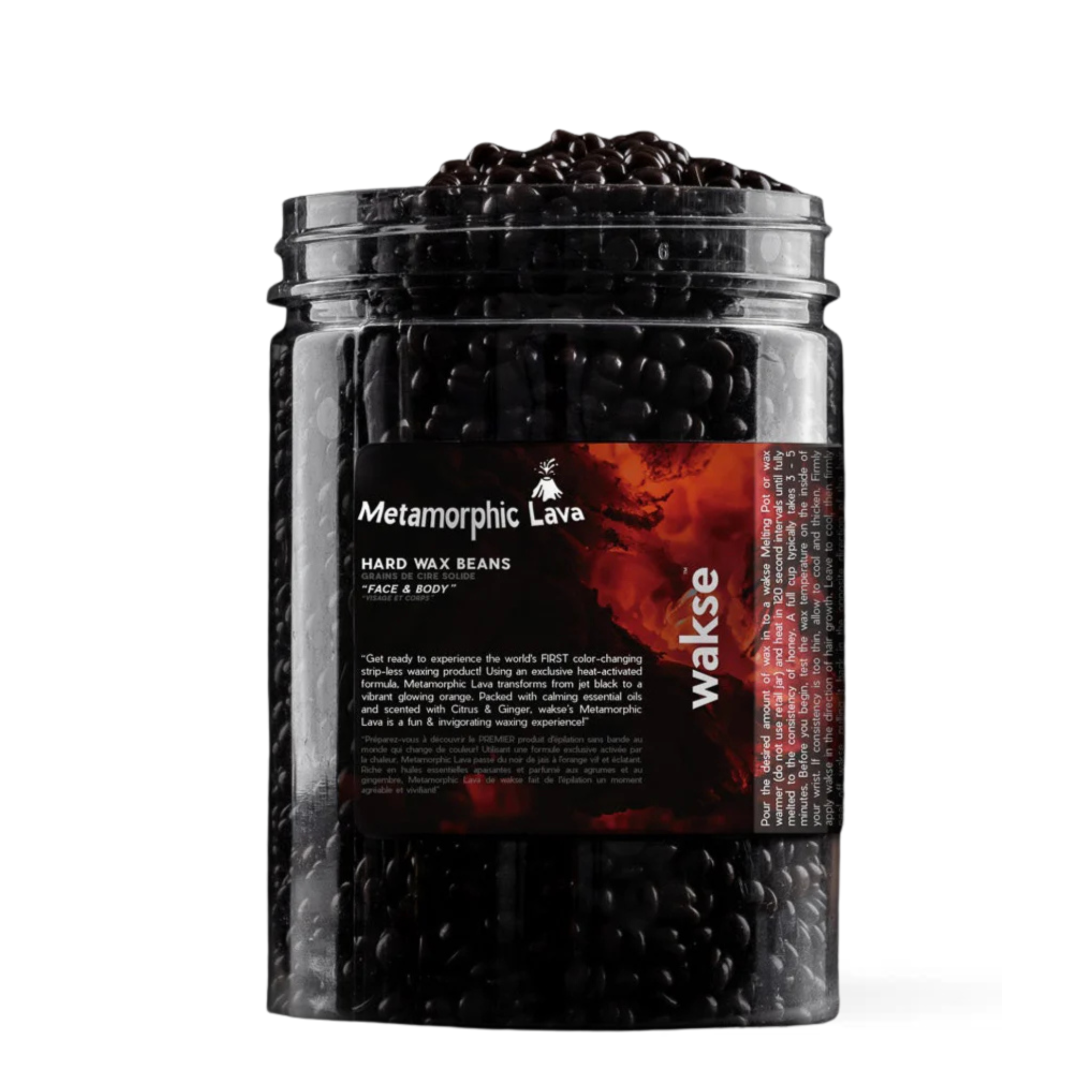 Metamorphic Lava Hard Wax Beans - Zesty Citrus Burst Scent