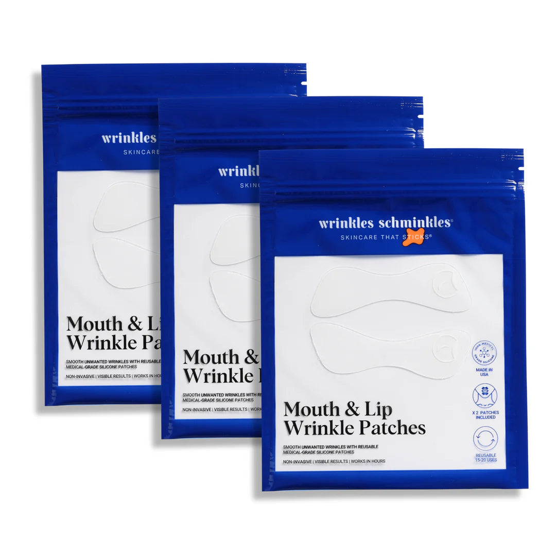 Wrinkles Schminkles - Mouth Wrinkle Patches | Mask - Silicone reusable patch | LOSHEN & CREM