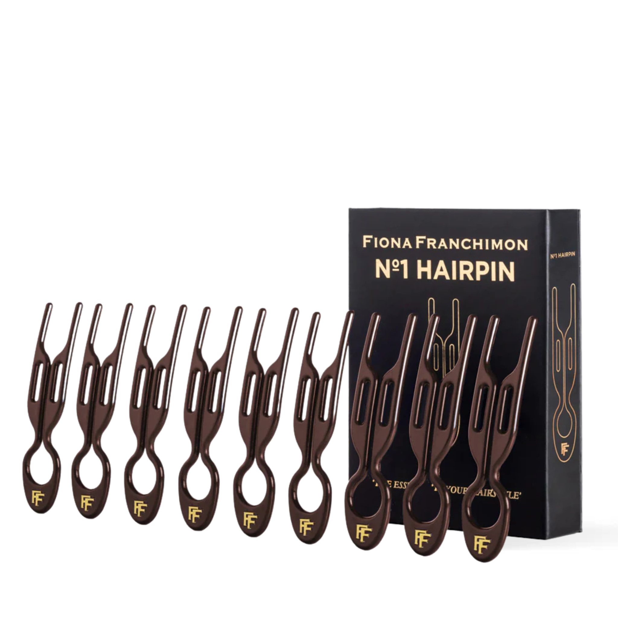Fiona Franchimon | Nº1 HAIRPIN - Brown | Accessories - French pin | LOSHEN & CREM