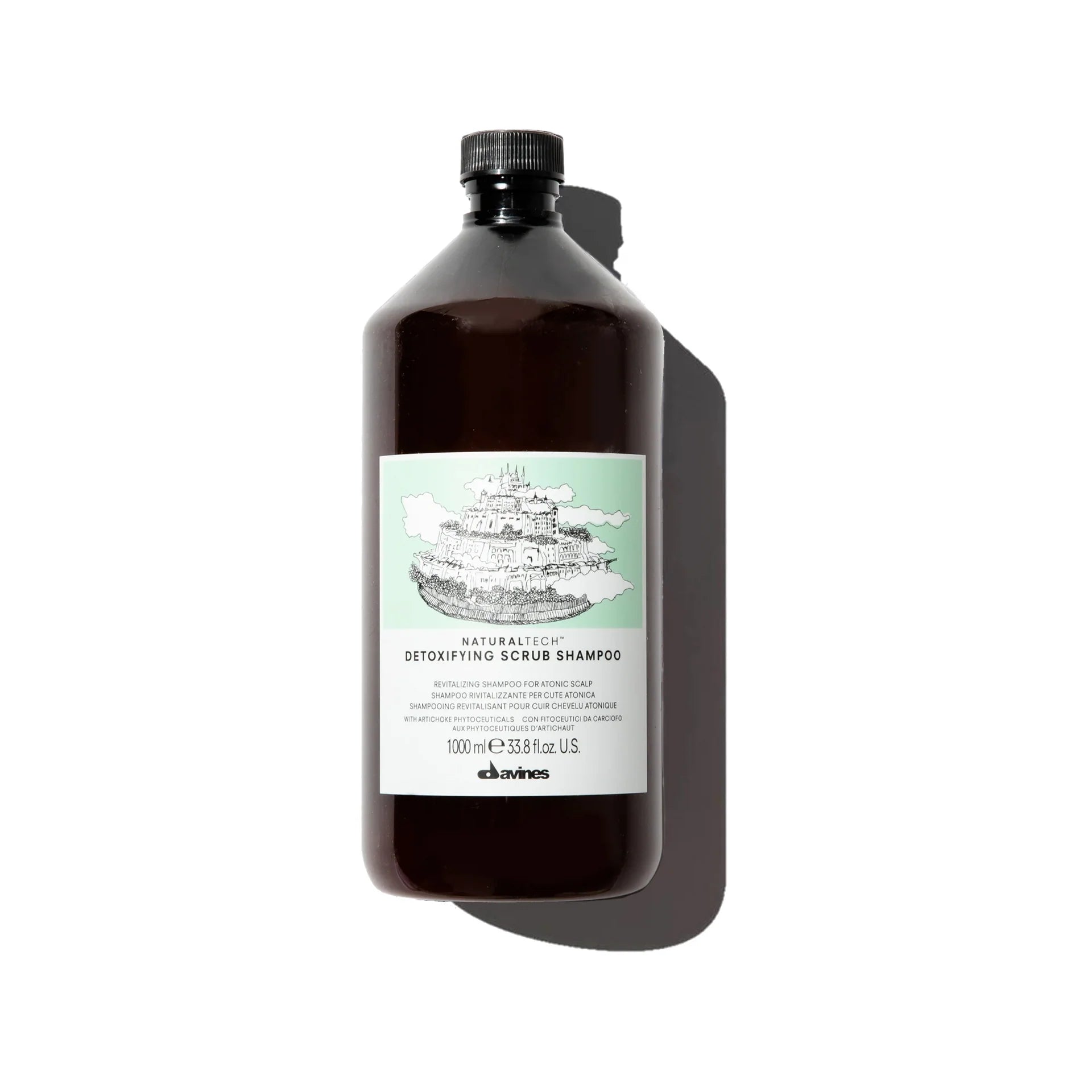 Davines Naturaltech Detoxifying Scrub Shampoo | Oily scalp shampoo | LOSHEN & CREM