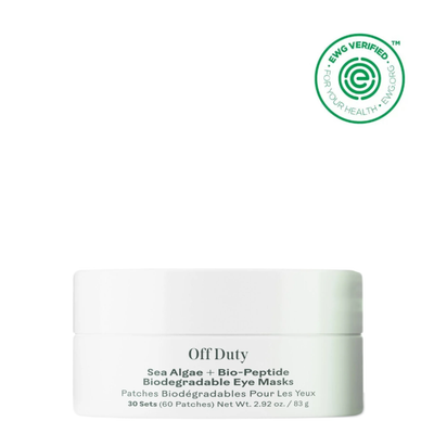 OffDuty™ Sea Algae + Bio-Peptide Smoothing Biodegradable Eye Masks | Eye - Puffiness | LOSHEN & CREM