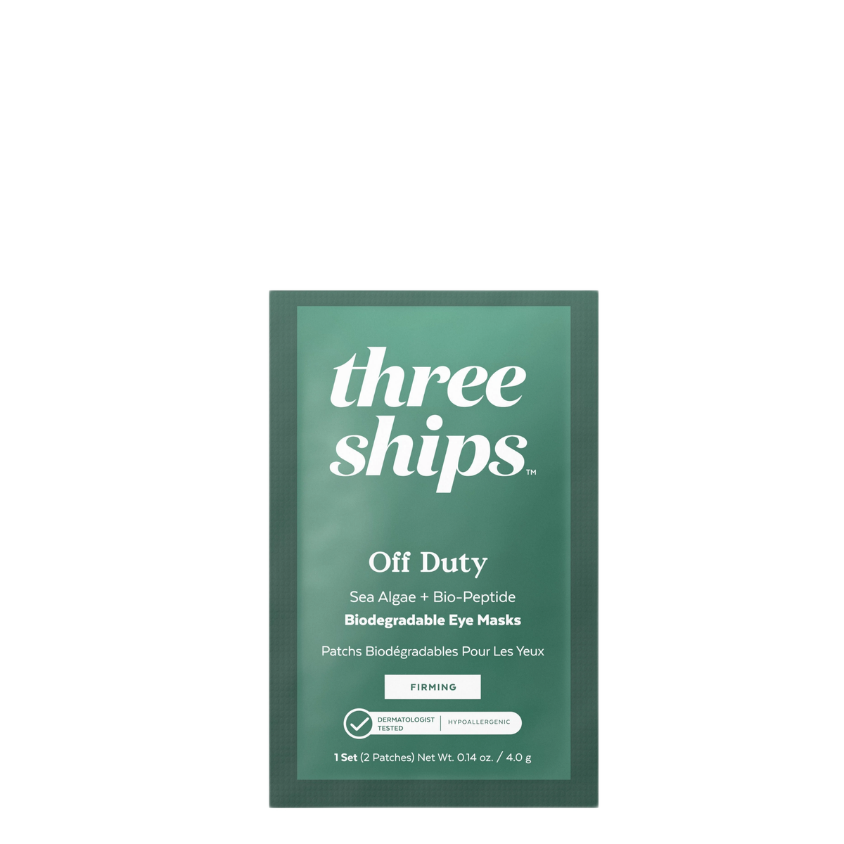 OffDuty™ Sea Algae + Bio-Peptide Smoothing Biodegradable Eye Masks | Eye - Puffiness | LOSHEN & CREM